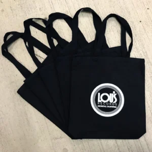 Lou's Records Canvas Tote Bag